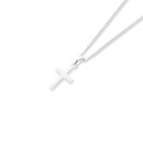 Sterling-Silver-Mini-Plain-Cross-Pendant Sale