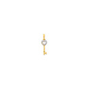 9ct-Diamond-Mini-Heart-Key-Pendant Sale