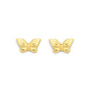 9ct-Butterfly-Studs Sale