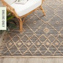 Eco-Collection-Jute-Diamond-Rugs Sale