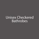 Unisex-Checkered-Bathrobes Sale