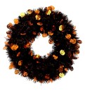 Spooky-Hollow-Tinsel-Wreath-Pumpkin Sale