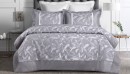 Belmondo-Cali-Jacquard-Silver-Comforter-Set Sale