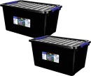 Sistema-27L-Black-Storage-Bin Sale