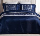 Belmondo-Cali-Jacquard-Navy-Duvet-Cover-Set Sale