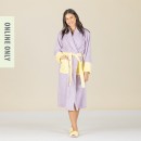 Design-Republique-Maya-Microplush-Robe-Lilac-Lemon Sale