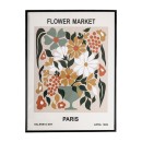 Flower-Market-Framed-Print Sale