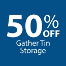 50-off-Gather-Tin-Storage Sale