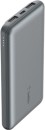 Belkin-BoostUp-Charge-10K-3-Port-Power-Bank-With-Cable-Grey Sale