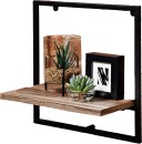 Tromso-1-Tier-Shelf-with-Black-Metal-Frame Sale