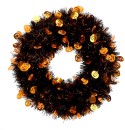 Spooky-Hollow-Tinsel-Wreath-Pumpkin Sale