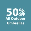 50-off-All-Outdoor-Umbrellas Sale