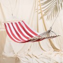 Striped-Hammock-Red-White Sale