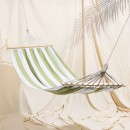 Striped-Hammock-Green-White Sale