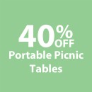 40-off-Portable-Picnic-Tables Sale