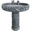 Cement-Bird-Bath-Lily Sale