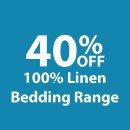 40-off-100-Linen-Bedding-Range Sale