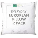 Home-Essential-Everyday-Euro-Pillow-2-Pack Sale