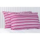 Gracious-Living-100-Cotton-Pillowcase-Pair-Red-Striped Sale