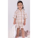 Kids-100-Cotton-PJ-Set-Check Sale