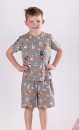 Kids-100-Cotton-PJ-Set-Space Sale