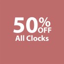 50-off-All-Clocks Sale