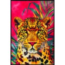 Framed-Velvet-Wall-Art-Cheetah Sale