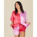 Design-Republique-Dakota-Satin-Contrast-PJ-Set-Cherry-Petal Sale