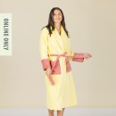 Design-Republique-Maya-Microplush-Bathrobe-Lemon-Petal Sale