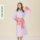 Design-Republique-Maya-Microplush-Bathrobe-Lilac-Petal Sale