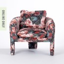 Design-Republique-Rose-Floral-Velvet-Chair Sale