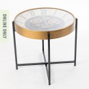 Design-Republique-Battery-Powered-Gear-Clock-Side-Table-Gold Sale