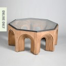 Design-Republique-Nero-Coffee-Table-Octagon Sale