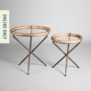 Design-Republique-Nero-Side-Table-Set-Of-2 Sale