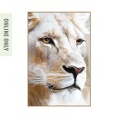 Design-Republique-Banks-Textured-Lion-Framed-Canvas Sale