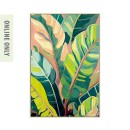 Design-Republique-Banks-Leaves-Framed-Canvas Sale