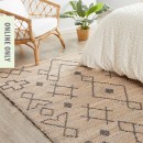 Eco-Collection-Jute-Tribal-Rug-190x290cm Sale