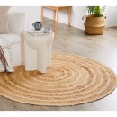 Eco-Collection-Jute-Circles-Round-Floor-Rug Sale