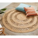 Eco-Collection-Jute-Looped-Round-Floor-Rug Sale