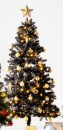 Jolly-Joy-Black-Christmas-Tree-195cm Sale