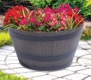 Tussock-Whiskey-Barrel-Planter-52cm Sale