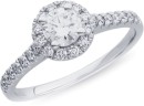 14ct-White-Gold-Element-Lab-Grown-Diamond-Halo-Ring Sale