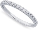 14ct-White-Gold-Element-Lab-Grown-Diamond-Anniversary-Band Sale