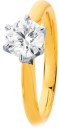 14ct-Gold-Solitaire-Element-Lab-Diamond-Ring-with-6-Claws Sale