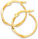 9ct-Twist-Hoops Sale