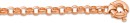 9ct-Rose-Gold-22cm-Belcher-Bolt-Ring-Bracelet Sale