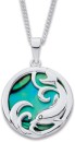 Sterling-Silver-Paua-Dolphin-Pendant Sale