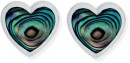 Sterling-Silver-Heart-Paua-Shell-Stud-Earrings Sale