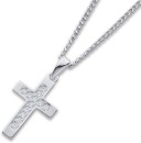 Sterling-Silver-Cubic-Zirconia-Mini-Cross-Pendant Sale