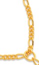 9ct-45cm-13-Figaro-Fob-Chain Sale